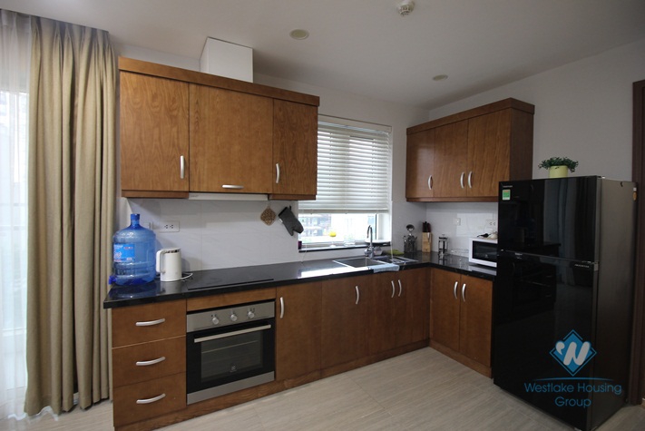 Furnished two bedrooms apartment for rent in Ciputra compound, Tay Ho district, Ha Noi